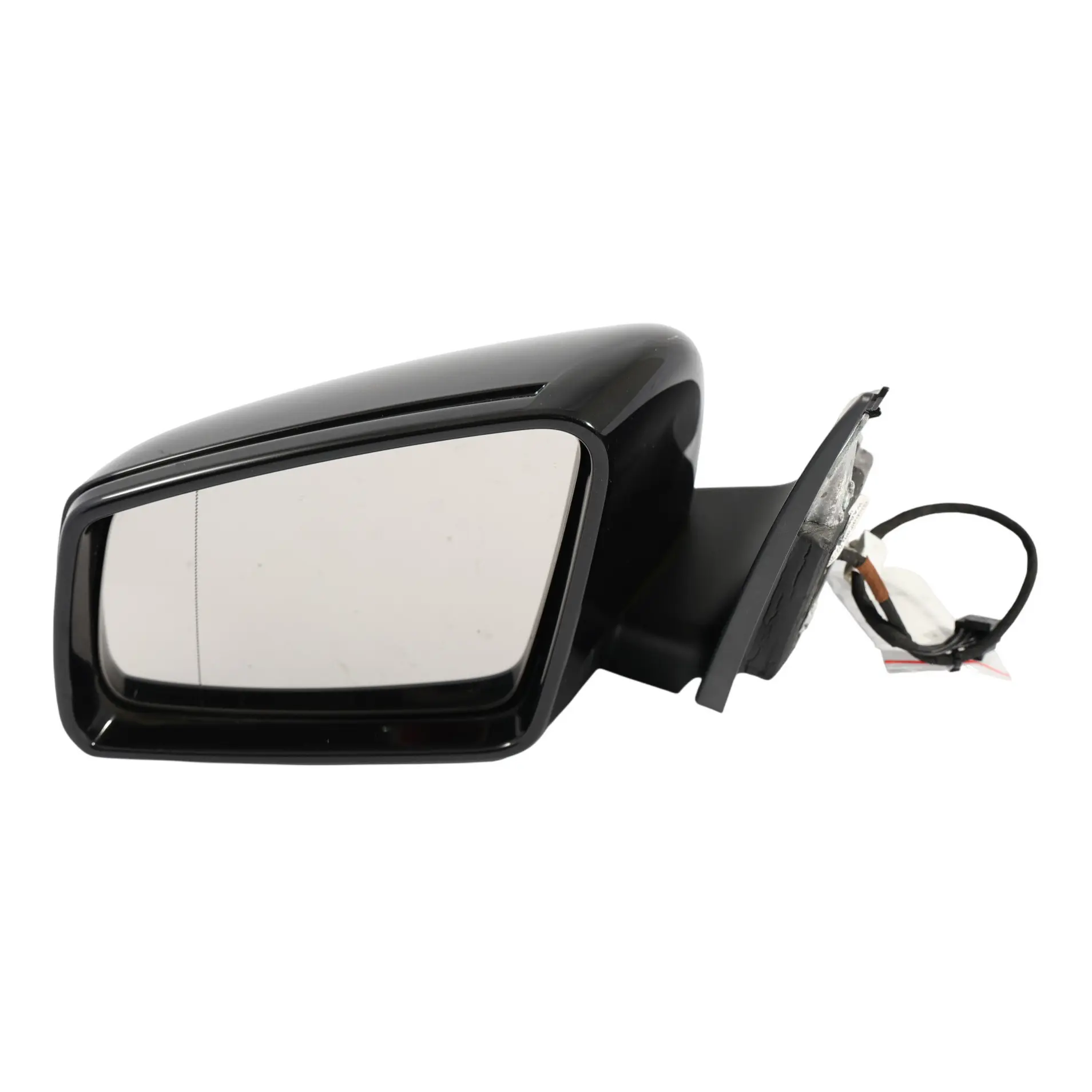 Mercedes W204 Wing Mirror Electric Outside Door Left N/S Obsidian Black - 197
