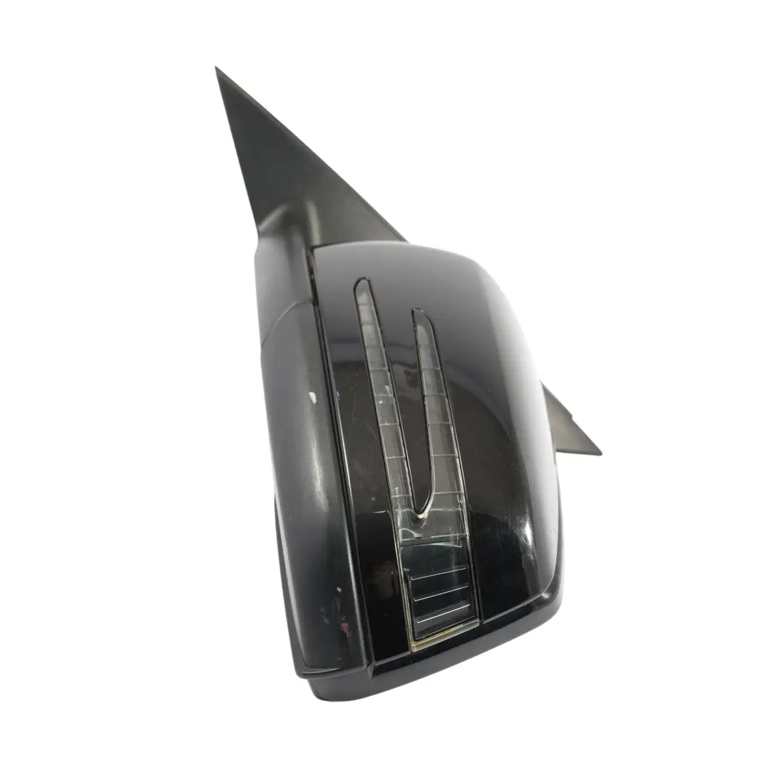 Mercedes W204 Wing Mirror Electric Outside Door Left N/S Obsidian Black - 197 - SKU rhd-A2048103776-OB - Part number A2048103776