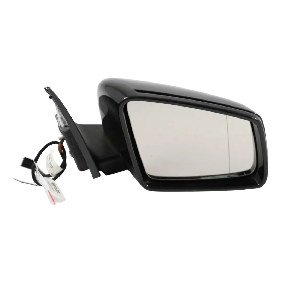 Mercedes W204 Wing Mirror Electric Outside Door Right O/S Obsidian Black - 197 - SKU rhd-A2048103876-OB - Part number A2048103876