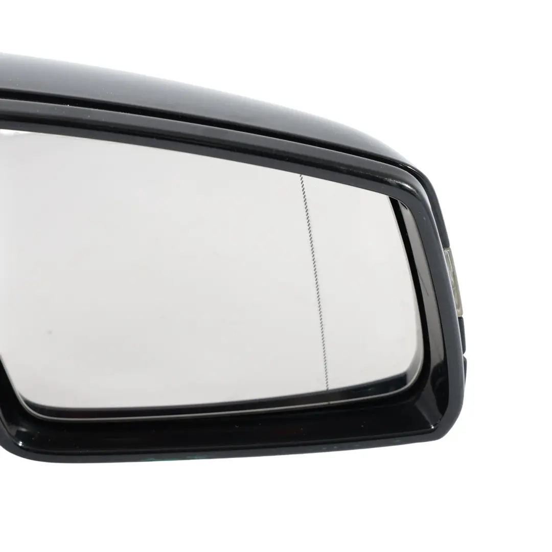 Mercedes W204 Wing Mirror Electric Outside Door Right O/S Obsidian Black - 197 - SKU rhd-A2048103876-OB - Part number A2048103876