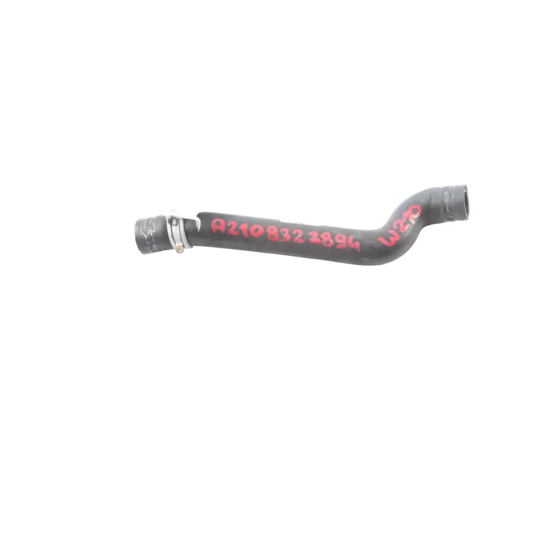 M111 Petrol Engine Coolant Heating Hose Pipe Line Tube to Mercedes W210 with Part number A2108322894 Mercedes W210 M111 Petrol Engine Coolant Heating Hose Pipe Line Tube - SKU RHD-A2108322894 - Part number A2108322894