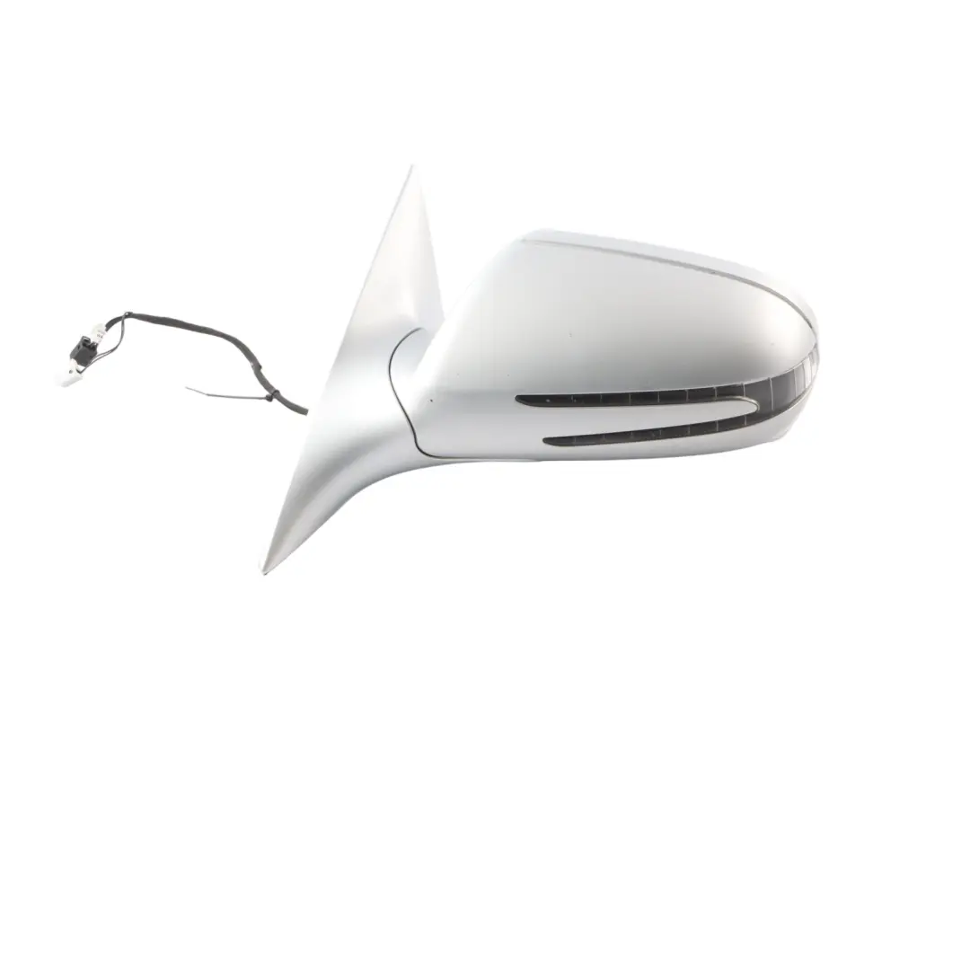 Mercedes CLS C219 Wing Mirror Outside Left N/S Door Iridium Silver - 775 - SKU RHD-A2198102576-IRS - Part number A2198102576