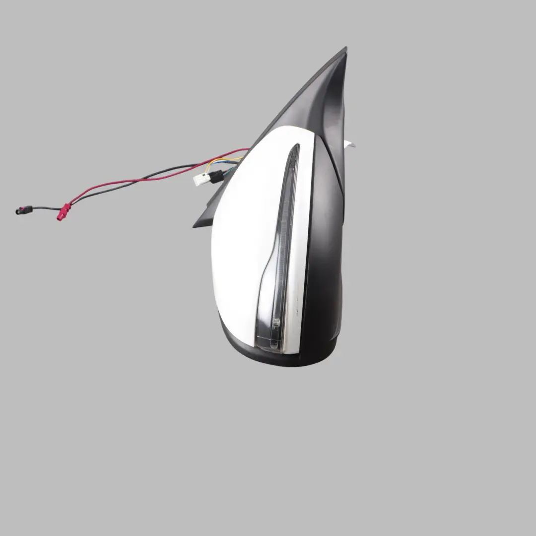 Wing Mirror Door Right O/S Outside Polar White - 149 to Mercedes X253 with Part number A2538101404 Mercedes X253 Wing Mirror Door Right O/S Outside Polar White - 149 - SKU rhd-A2538101404-POL - Part number A2538101404