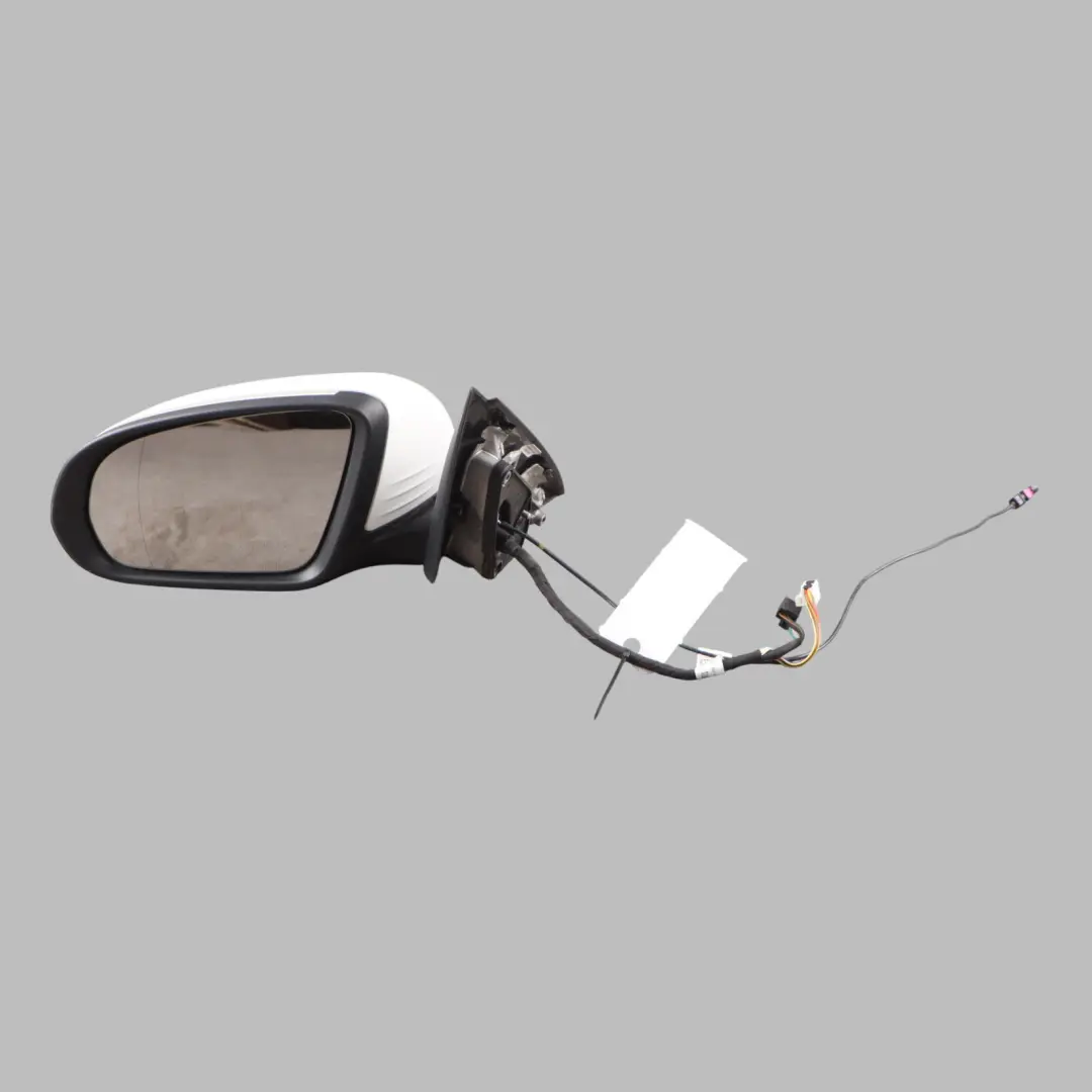 Door Wing Side Mirror Blind Spot Assist Left N/S Polar White - 149 to Mercedes X253 with Part number A2538105902 Mercedes X253 Door Wing Side Mirror Blind Spot Assist Left N/S Polar White - 149 - SKU RHD-A2538105902-POL - Part number A2538105902