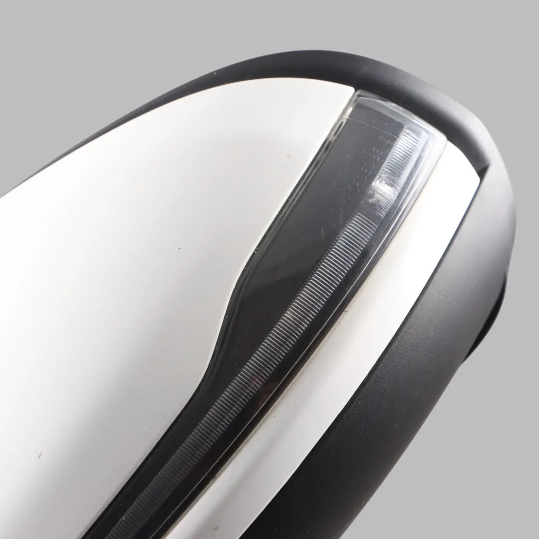 Door Wing Side Mirror Blind Spot Assist Left N/S Polar White - 149 to Mercedes X253 with Part number A2538105902 Mercedes X253 Door Wing Side Mirror Blind Spot Assist Left N/S Polar White - 149 - SKU RHD-A2538105902-POL - Part number A2538105902