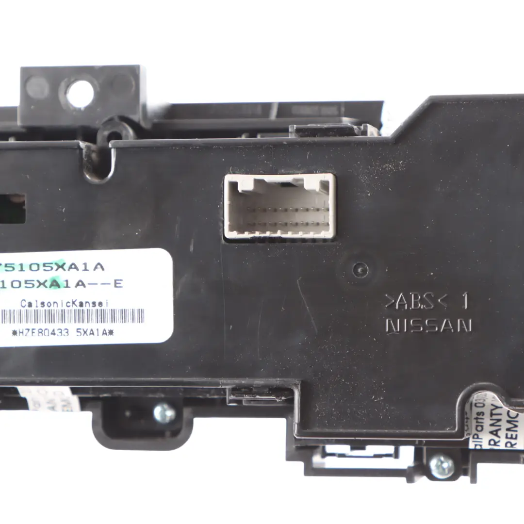 Mercedes W470 A/C Air Condition Seat Heater Climate Control Panel 275105XA1A - SKU RHD-A4709057401 - Part number A4709057401