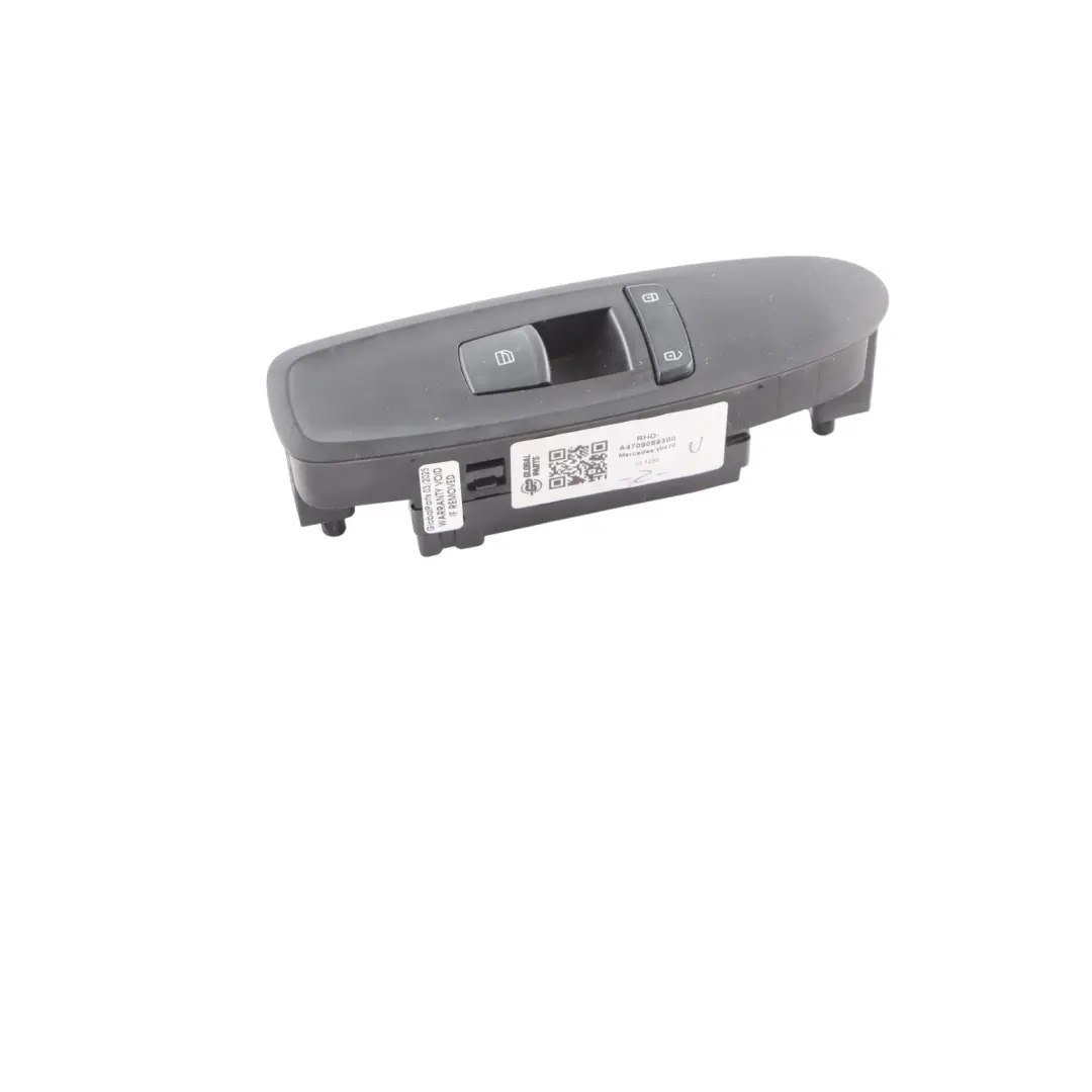 Mercedes W470 Window Control Switch Button Front Right O/S - SKU RHD-A4709059300 - Part number A4709059300