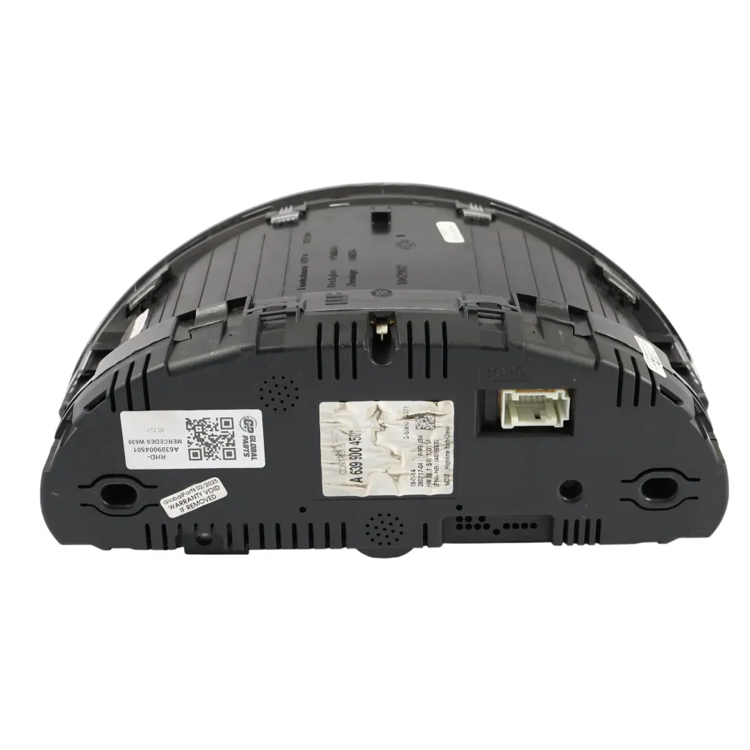 Instrument Cluster Speedometer Speedo Clocks Automatic to Mercedes Vito W639 Diesel with Part number A6399004501 Mercedes Vito W639 Diesel Instrument Cluster Speedometer Speedo Clocks Automatic - SKU RHD-A6399004501 - Part number A6399004501