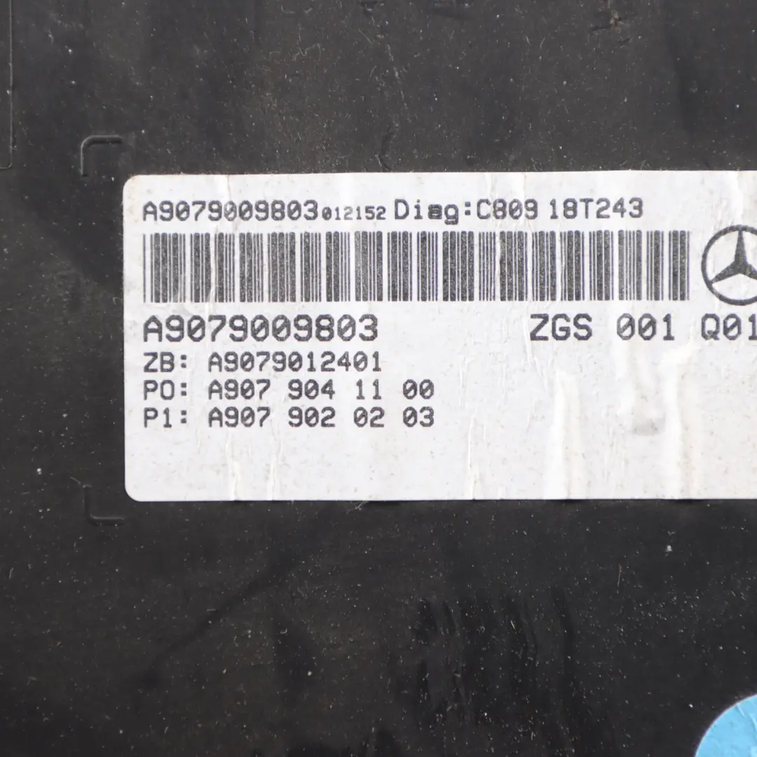 Mercedes W910 Diesel Instrument Cluster Speedo Clocks Automatic - SKU RHD-A9079009803-1 - Part number A9079009803
