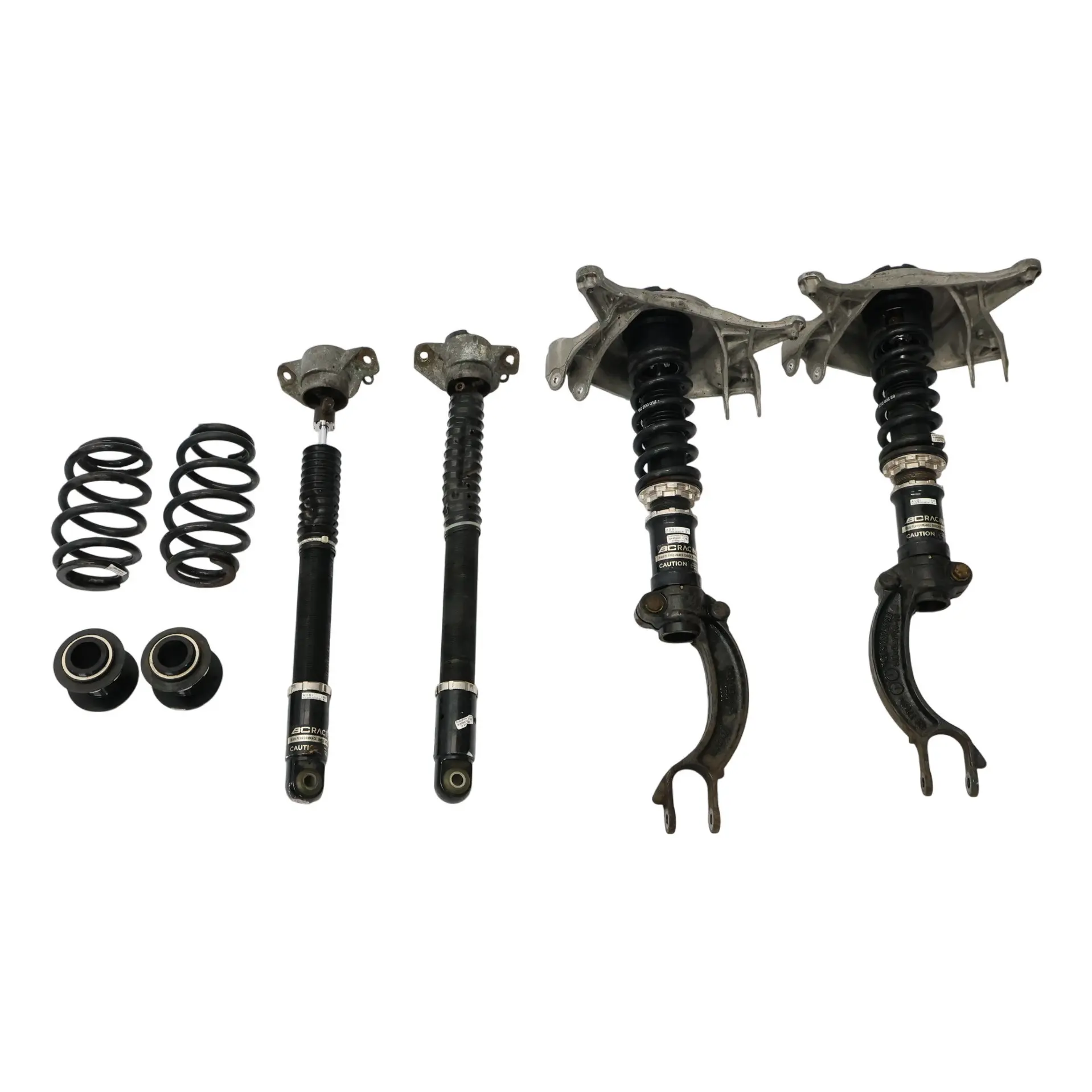 Audi S4 B8 Coilover Set BC Racing Front Rear Left Right Suspension Spring Strut