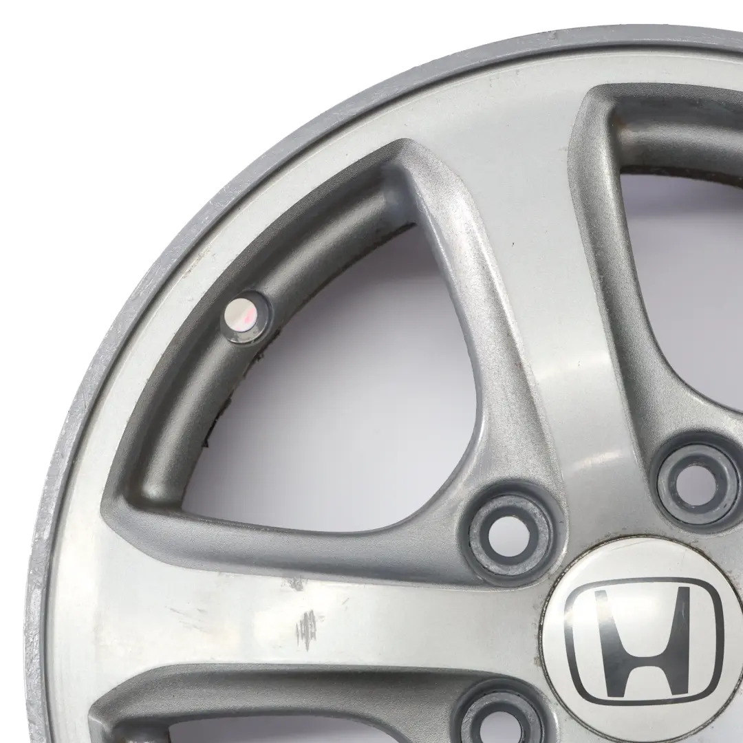 Silber Leicht Metall Felge 15" 6J ET:45 für Honda Civic mit Teilenummer S7C560D Honda Civic Silber Leicht Metall Felge 15" 6J ET:45 - SKU S7C560D-2 - Teilenummer S7C560D