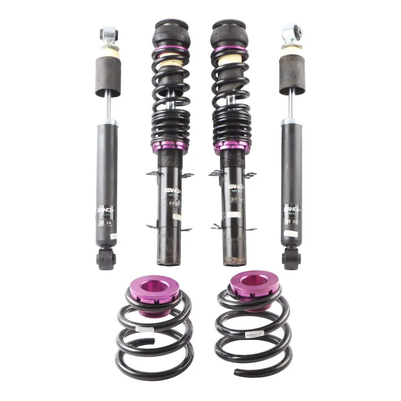 Suspension Set Audi TT 8N Front Rear Shock Absorber Coilover Stance+ SPC013