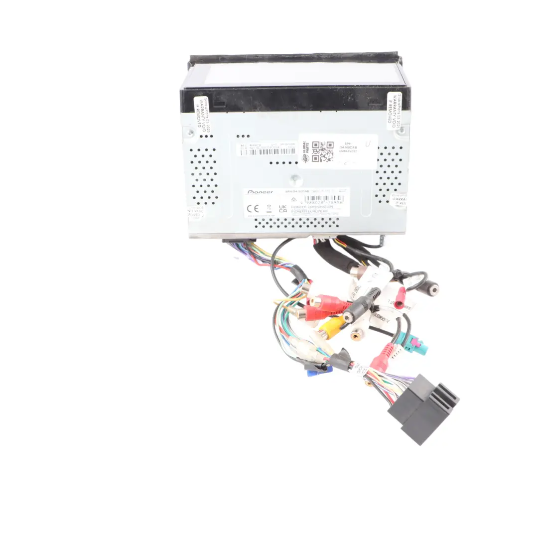  Genuine Pioneer Radio Player 6,8" Bluetooth DAB USB AUX Audio 2 DIN - SKU SPH-DA160DAB - Part number SPH-DA160DAB