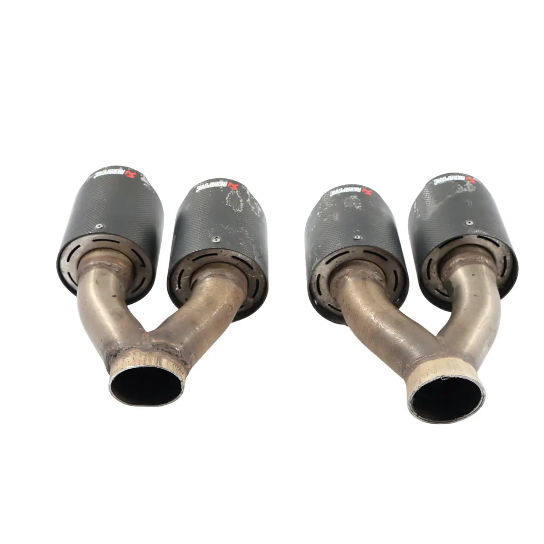 Punte Di Scarico Akrapovic Set Tubi Silenziatori In Fibra TP-CT/10 per Audi S4 B8 con numero di parte TP-CT10 Audi S4 B8 Punte Di Scarico Akrapovic Set Tubi Silenziatori In Fibra TP-CT/10 - SKU TP-CT10 - Numero di parte TP-CT10