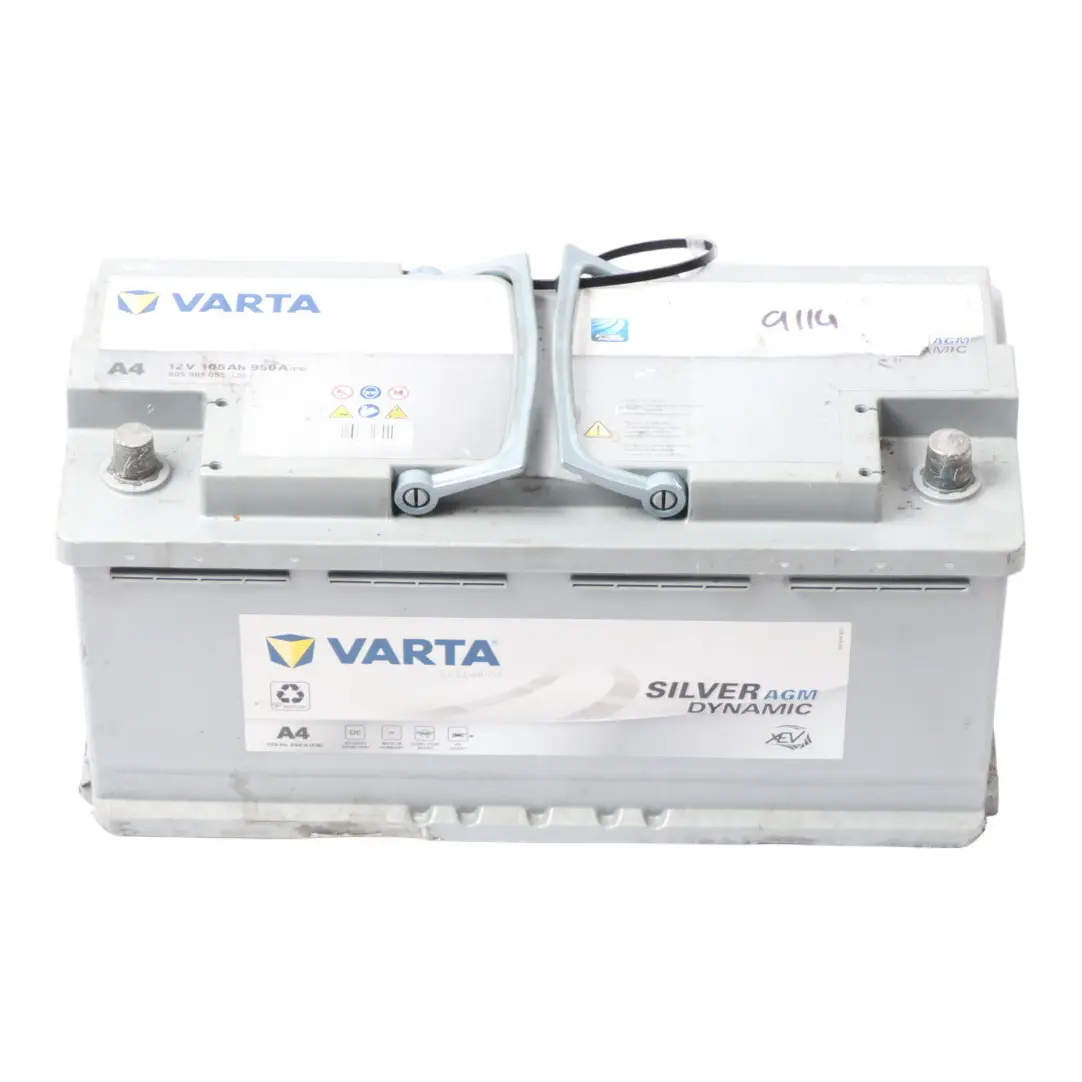 VARTA Accumulator Battery 105Ah 900A 12V Silver Dynamic AGM