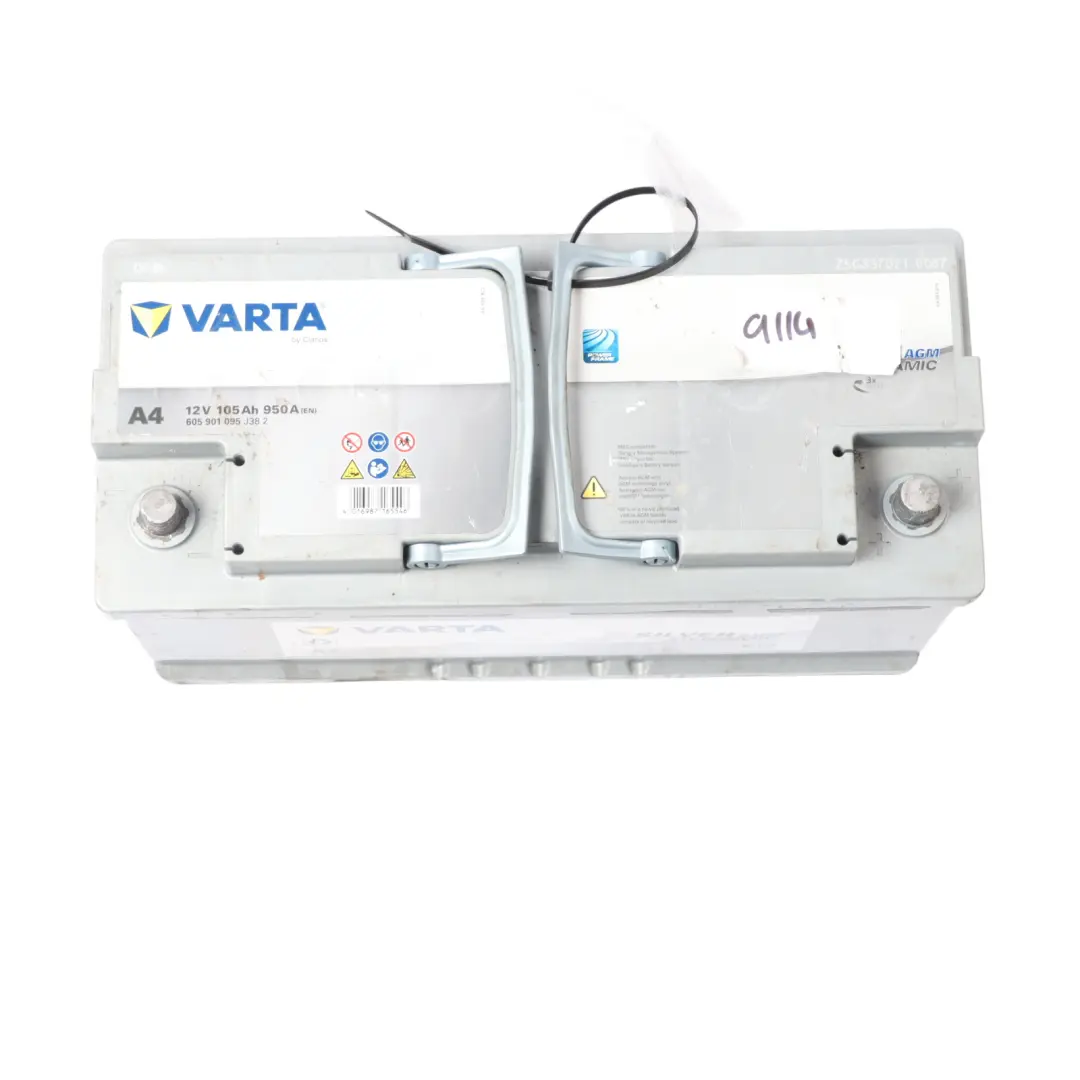 VARTA Accumulator Battery 105Ah 900A 12V Silver Dynamic AGM to with Part number VARTA-AGM-105AH VARTA Accumulator Battery 105Ah 900A 12V Silver Dynamic AGM - SKU VARTA-AGM-105AH - Part number VARTA-AGM-105AH