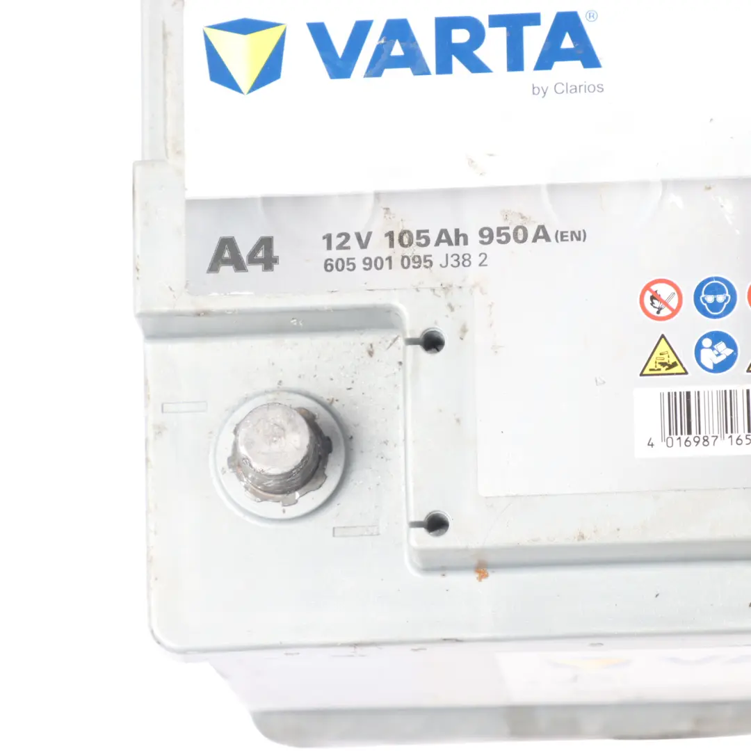 VARTA Accumulator Battery 105Ah 900A 12V Silver Dynamic AGM to with Part number VARTA-AGM-105AH VARTA Accumulator Battery 105Ah 900A 12V Silver Dynamic AGM - SKU VARTA-AGM-105AH - Part number VARTA-AGM-105AH