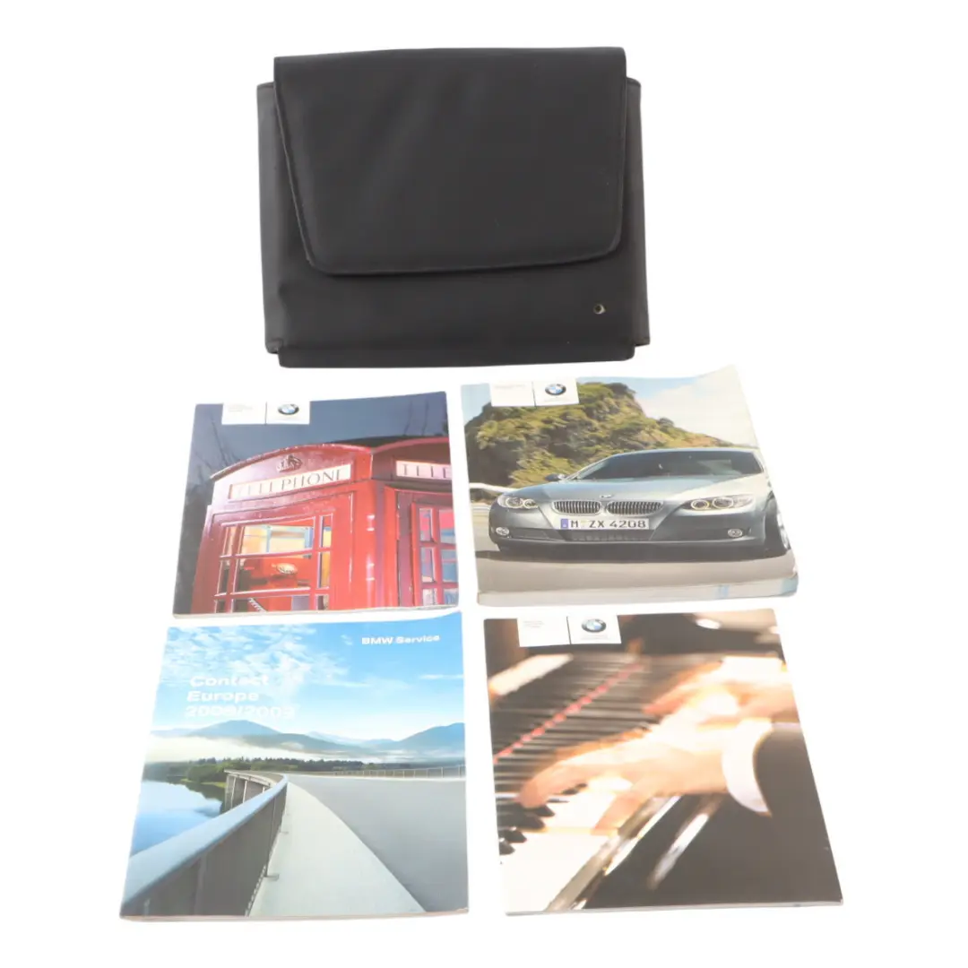  Owner's Handbook BMW E92 E93 Owner's Manual Pouch Case Wallet - SKU 0013684 - Part number 0013684