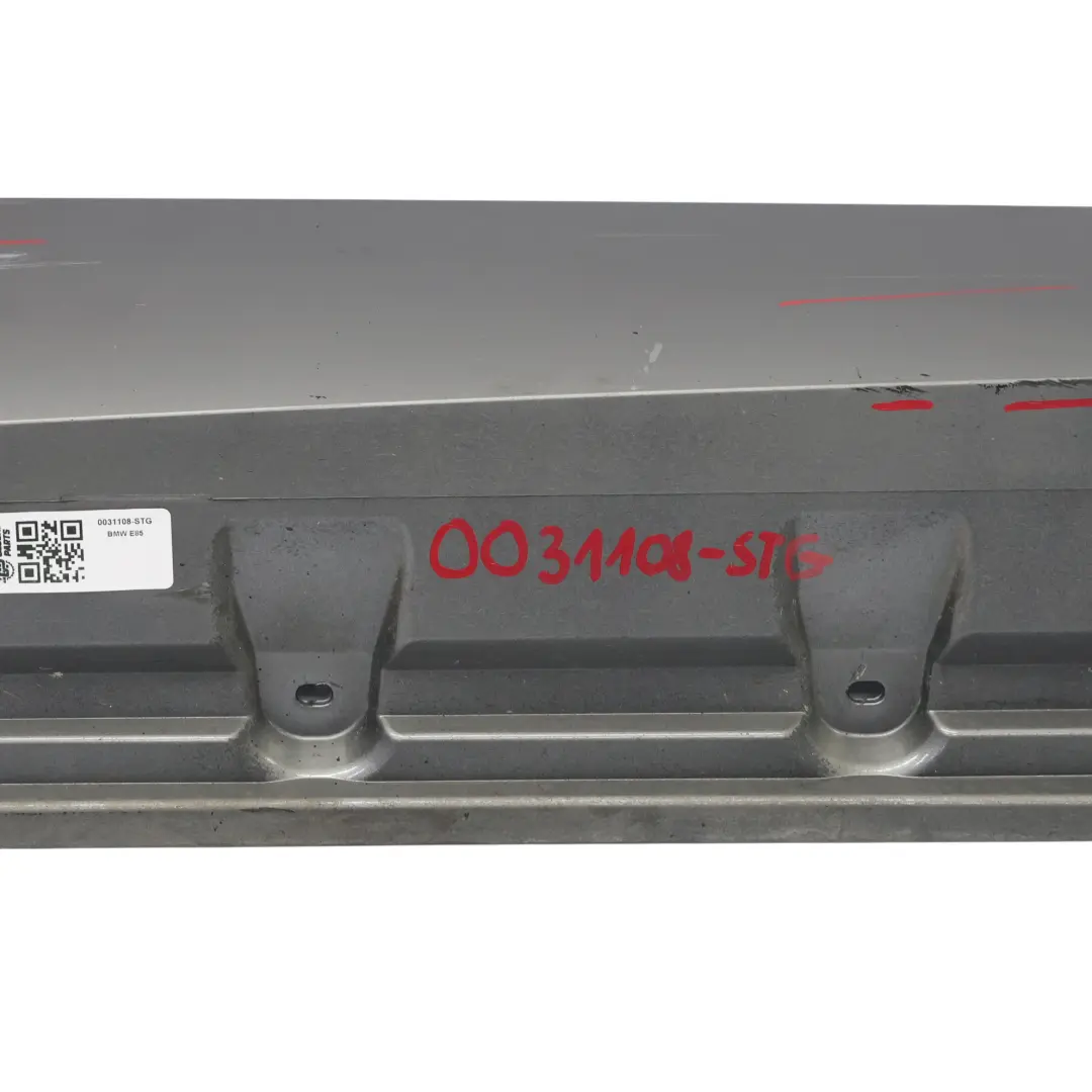 Right O/S Sill Strip Skirt Kick Panel Sterlinggrau Metallic - 472 to BMW Z4 E85 E86 with Part number 0031108 BMW Z4 E85 E86 Right O/S Sill Strip Skirt Kick Panel Sterlinggrau Metallic - 472 - SKU 0031108-STG - Part number 0031108