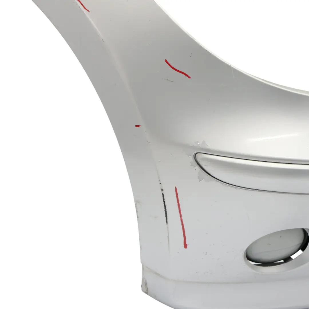 Front Bumper Covering Panel Titansilber Silver Metallic - 354 to BMW E87 with Part number 0032635 BMW E87 Front Bumper Covering Panel Titansilber Silver Metallic - 354 - SKU 0032635-TS2 - Part number 0032635