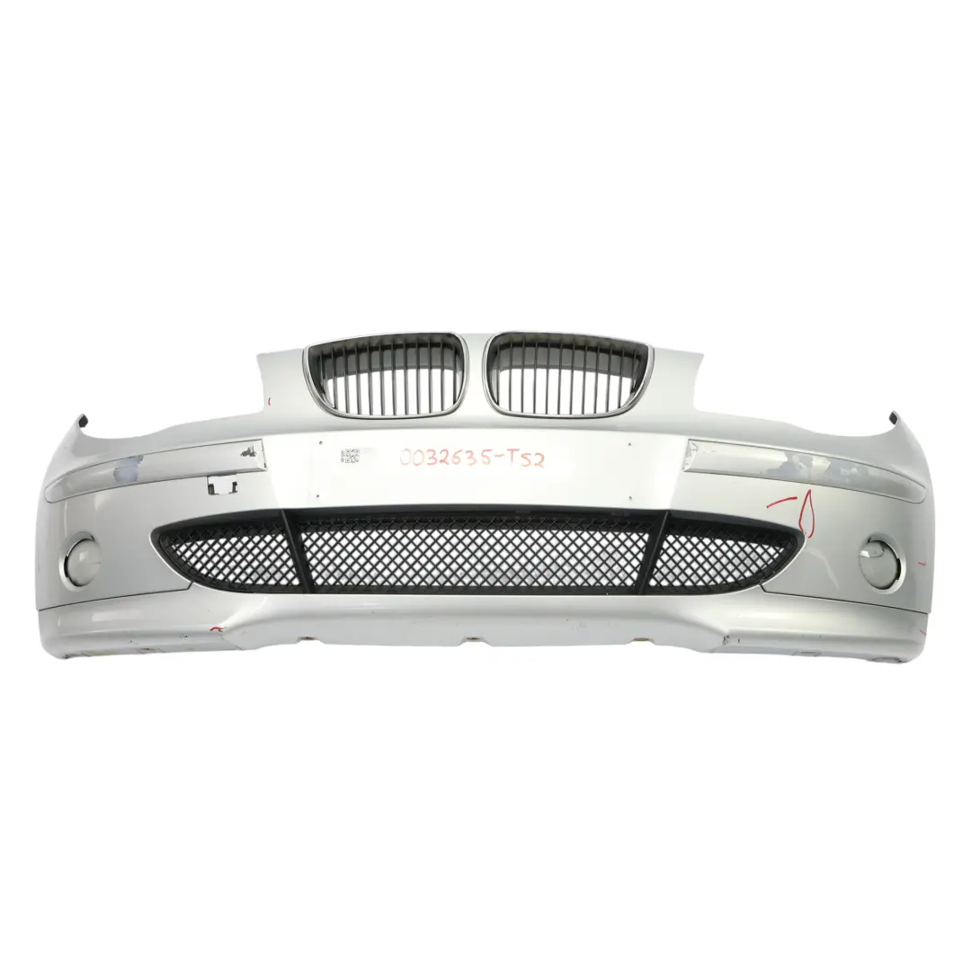 Front Bumper Covering Panel Titansilber Silver Metallic - 354 to BMW E87 with Part number 0032635 BMW E87 Front Bumper Covering Panel Titansilber Silver Metallic - 354 - SKU 0032635-TS2 - Part number 0032635