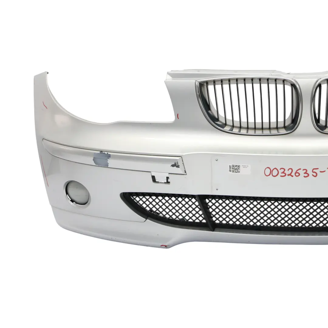 BMW E87 Front Bumper Covering Panel Titansilber Silver Metallic - 354 - SKU 0032635-TS2 - Part number 0032635