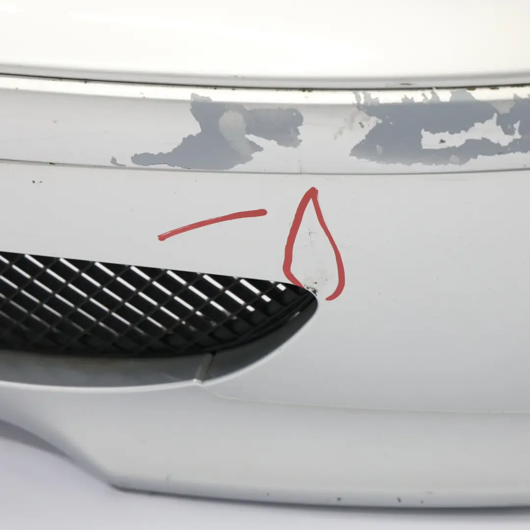 BMW E87 Przedni Zderzak Titansilber Silver Srebrny Metalik - 354 - SKU 0032635-TS2 - Numer Części 0032635