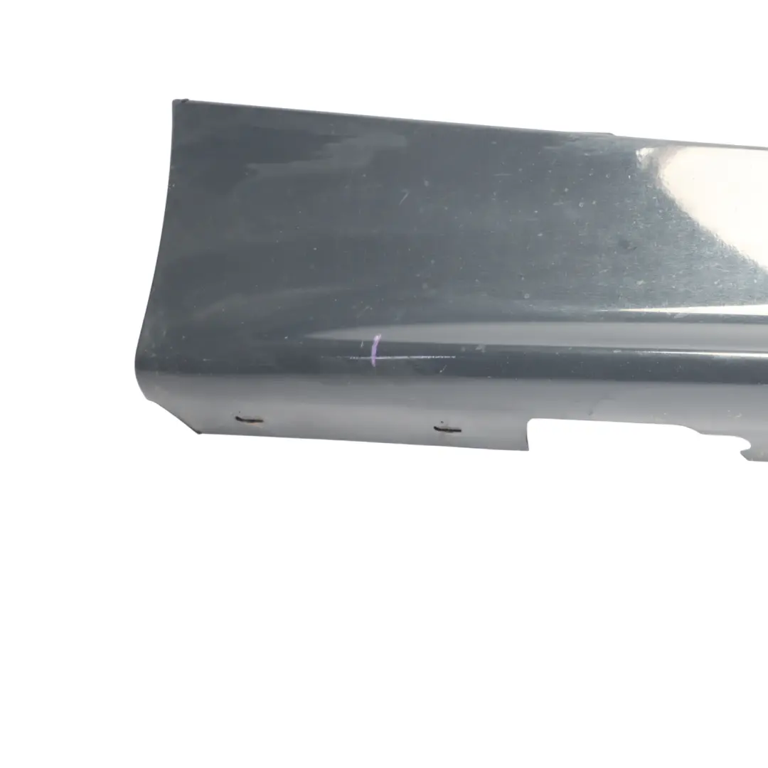 BMW E87 Sill Strip Side Skirt Trim Covering Right O/S Nautikblau Blue - A21 - SKU 0032948-NB - Part number 0032948