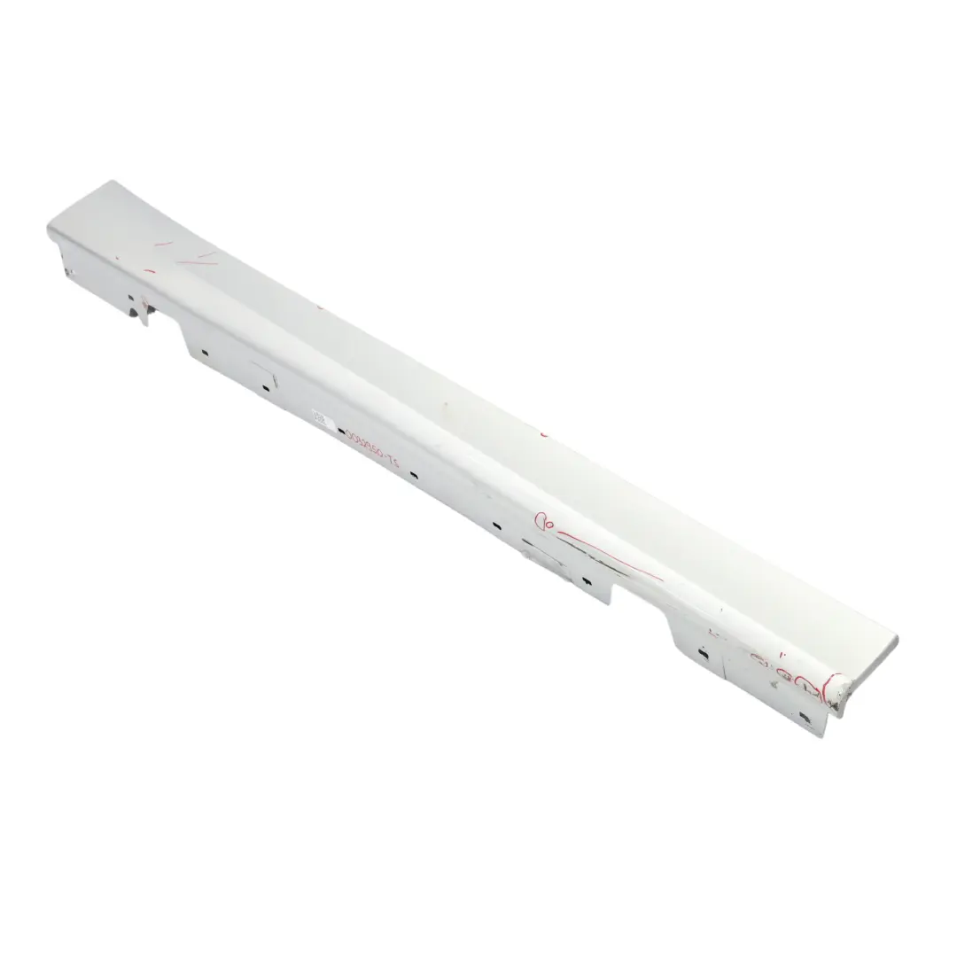  Faldón Lateral BMW E90 E91 Listón de umbral Derecho Titansilber Metallic - 354 - SKU 0032950-TS - Número de pieza 0032950