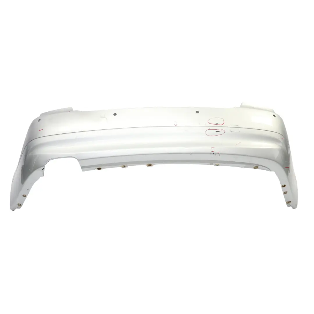 Bumper PDC Titansilber Silver Silber Metallic - 354 to BMW E90 Rear with Part number 0033194 BMW E90 Rear Bumper PDC Titansilber Silver Silber Metallic - 354 - SKU 0033194-TS - Part number 0033194