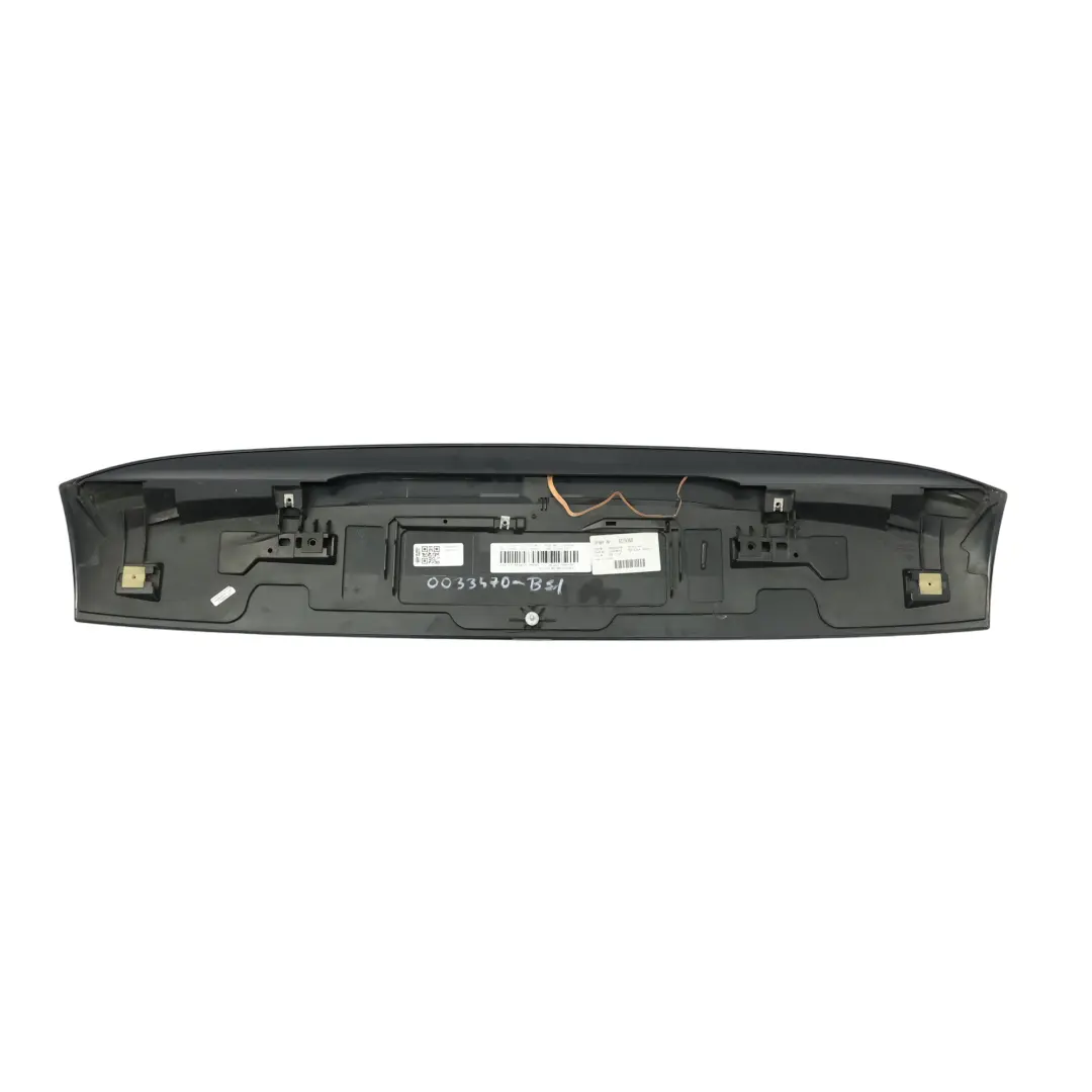 BMW E91 Boot Trunk Lid Rear Spoiler Black Sapphire Metallic - 475 - SKU 0033470-BS1 - Part number 0033470
