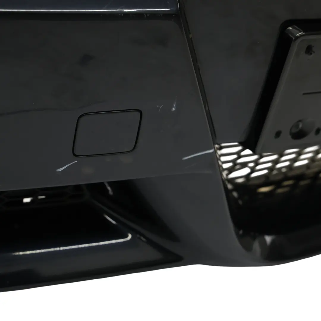 BMW E90 E91 M Sport Complete Front Bumper Trim Panel Carbonschwarz Black 416 - SKU 0033536-CAR - Part number 0033536