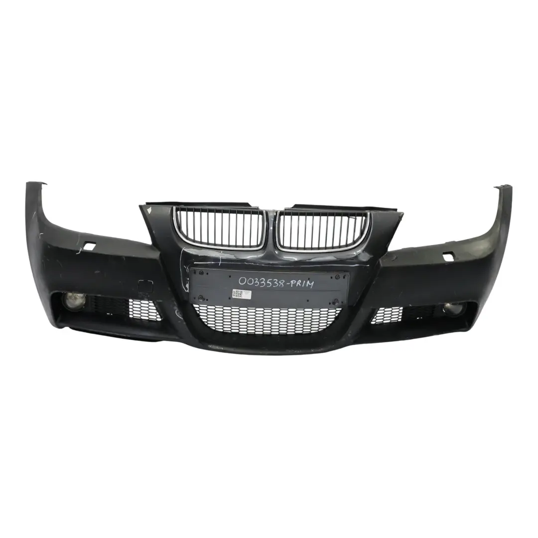 BMW E90 Front Bumper Panel Trim Cover M Sport E91 Primed Textured - SKU 0033538-PRIM - Part number 0033538