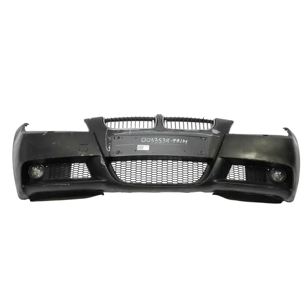 BMW E90 Front Bumper Panel Trim Cover M Sport E91 Primed Textured - SKU 0033538-PRIM - Part number 0033538