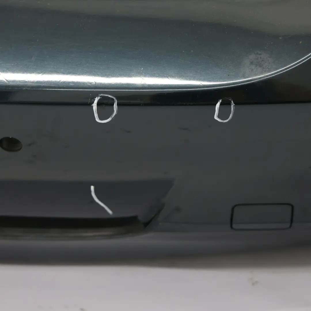 Bumper M Sport PDC Malachite Green Dark Metallic - S10 to BMW E90 Rear with Part number 0033541 BMW E90 Rear Bumper M Sport PDC Malachite Green Dark Metallic - S10 - SKU 0033541-MAL - Part number 0033541