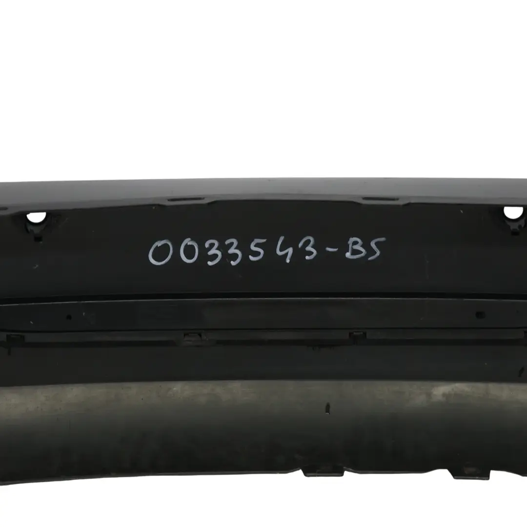 Bumper Trim Panel Black Sapphire Metallic - 475 to BMW E91 Touring M Sport Rear with Part number 0033543 BMW E91 Touring M Sport Rear Bumper Trim Panel Black Sapphire Metallic - 475 - SKU 0033543-BS - Part number 0033543