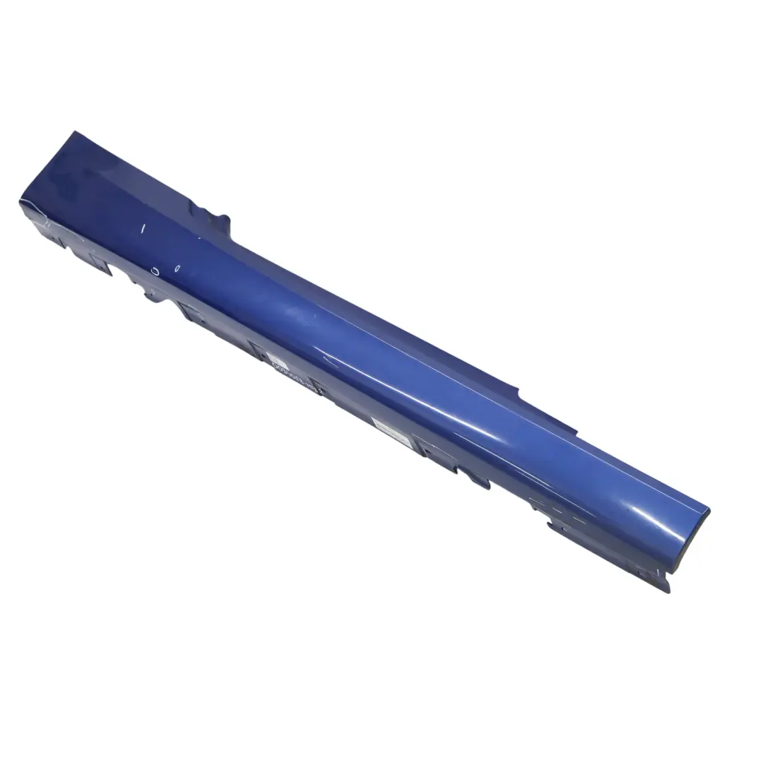 Schwellerleiste Rechts Montegoblau Blau Metallic - A51 für BMW E92 E93 mit Teilenummer 0034058 BMW E92 E93 Schwellerleiste Rechts Montegoblau Blau Metallic - A51 - SKU 0034058-MTB2 - Teilenummer 0034058