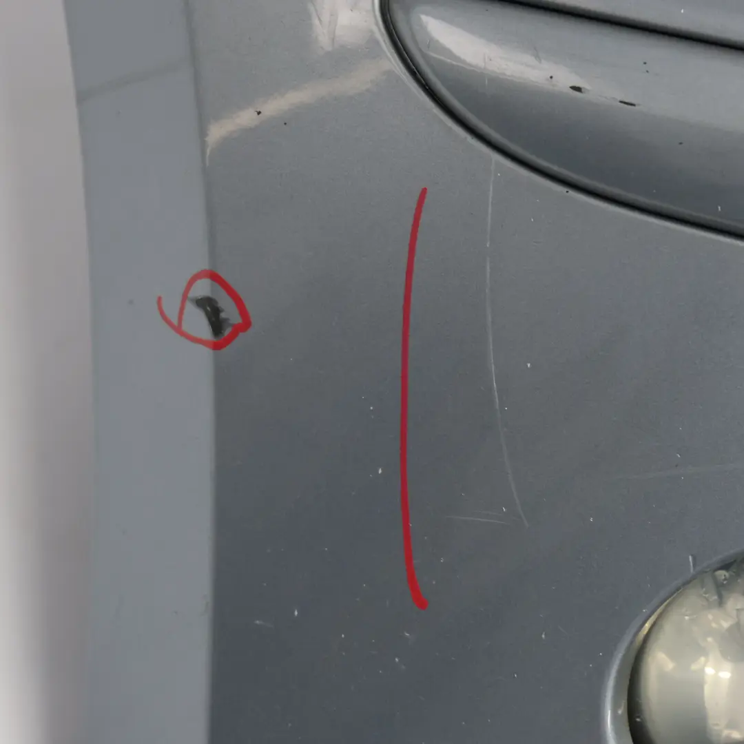 Zderzak Przedni Quarzblau Niebieski Metalik - A18 do BMW E81 E87 o numerze 0032834 BMW E81 E87 Zderzak Przedni Quarzblau Niebieski Metalik - A18 - SKU 0032834-QB - Numer Części 0032834