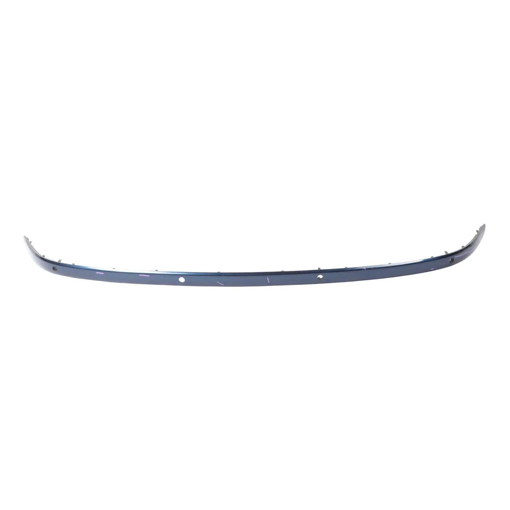 BMW E81 E87 LCI Stoßstange Hinten Leiste Blende PDC Tiefseeblau Metallic A76