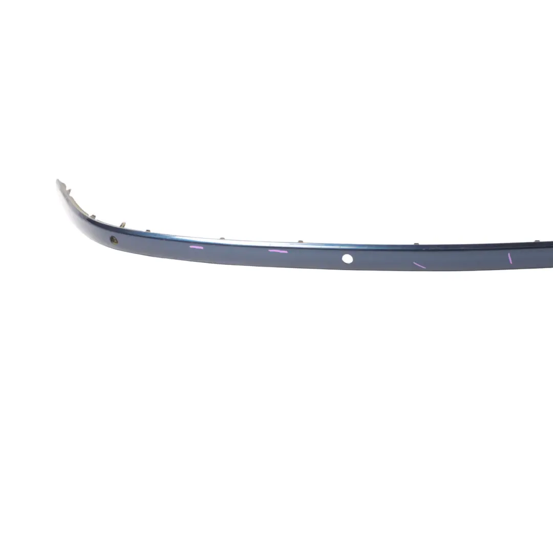 BMW E81 E87 LCI Stoßstange Hinten Leiste Blende PDC Tiefseeblau Metallic A76 - SKU 0035913-DSB - Teilenummer 0035913