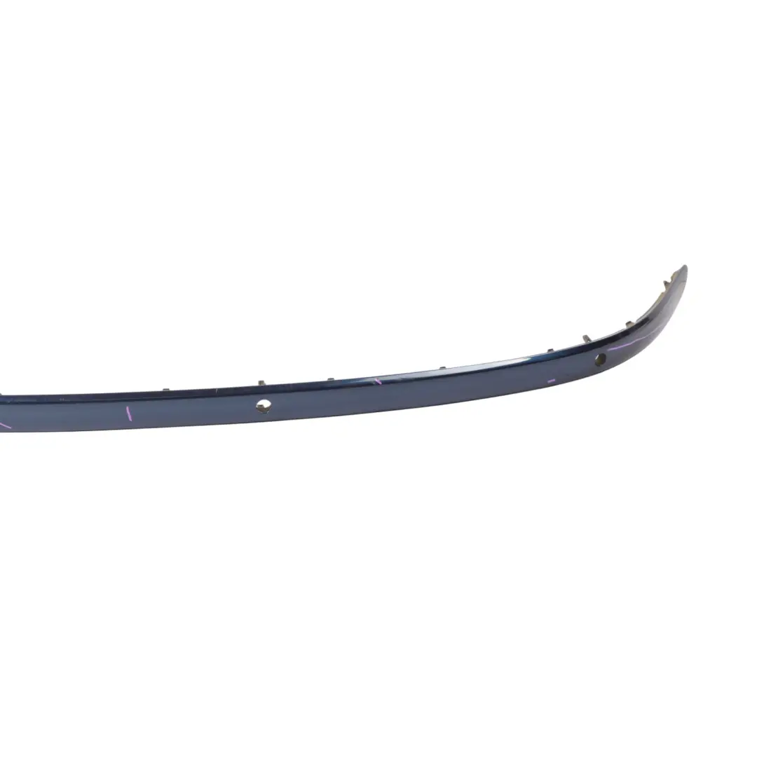 Rear Bumper Strip BMW E81 E87 LCI Trim Panel PDC Tiefseeblau Metallic - A76 - SKU 0035913-DSB - Part number 0035913