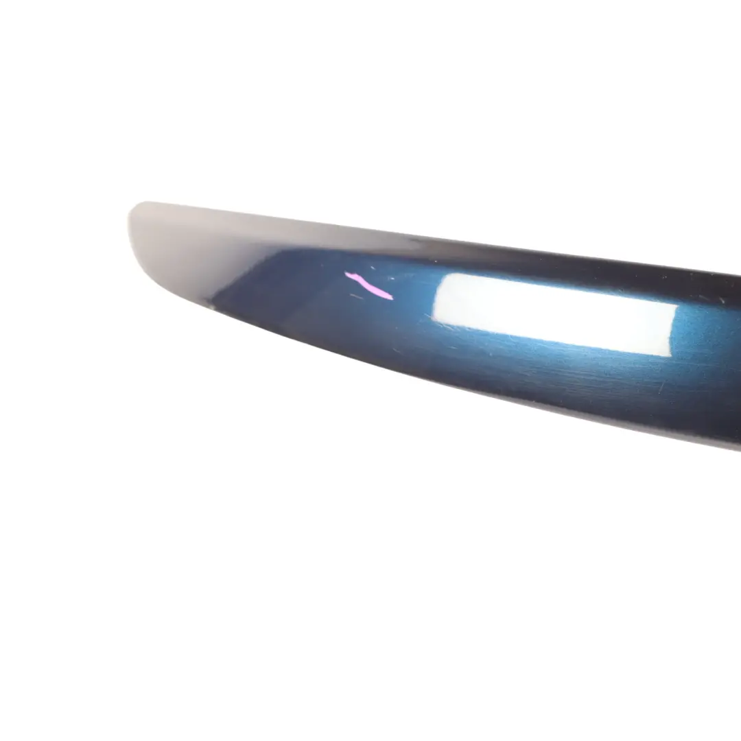Rear Bumper Strip BMW E81 E87 LCI Trim Panel PDC Tiefseeblau Metallic - A76 - SKU 0035913-DSB - Part number 0035913