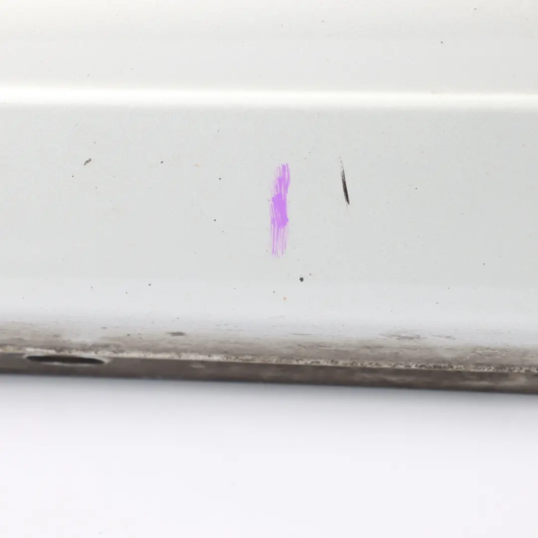 BMW E87 LCI Sill Strip Side Skirt Left N/S Titansilber Silver Metallic - 354 - SKU 0036145-TS - Part number 51770036145