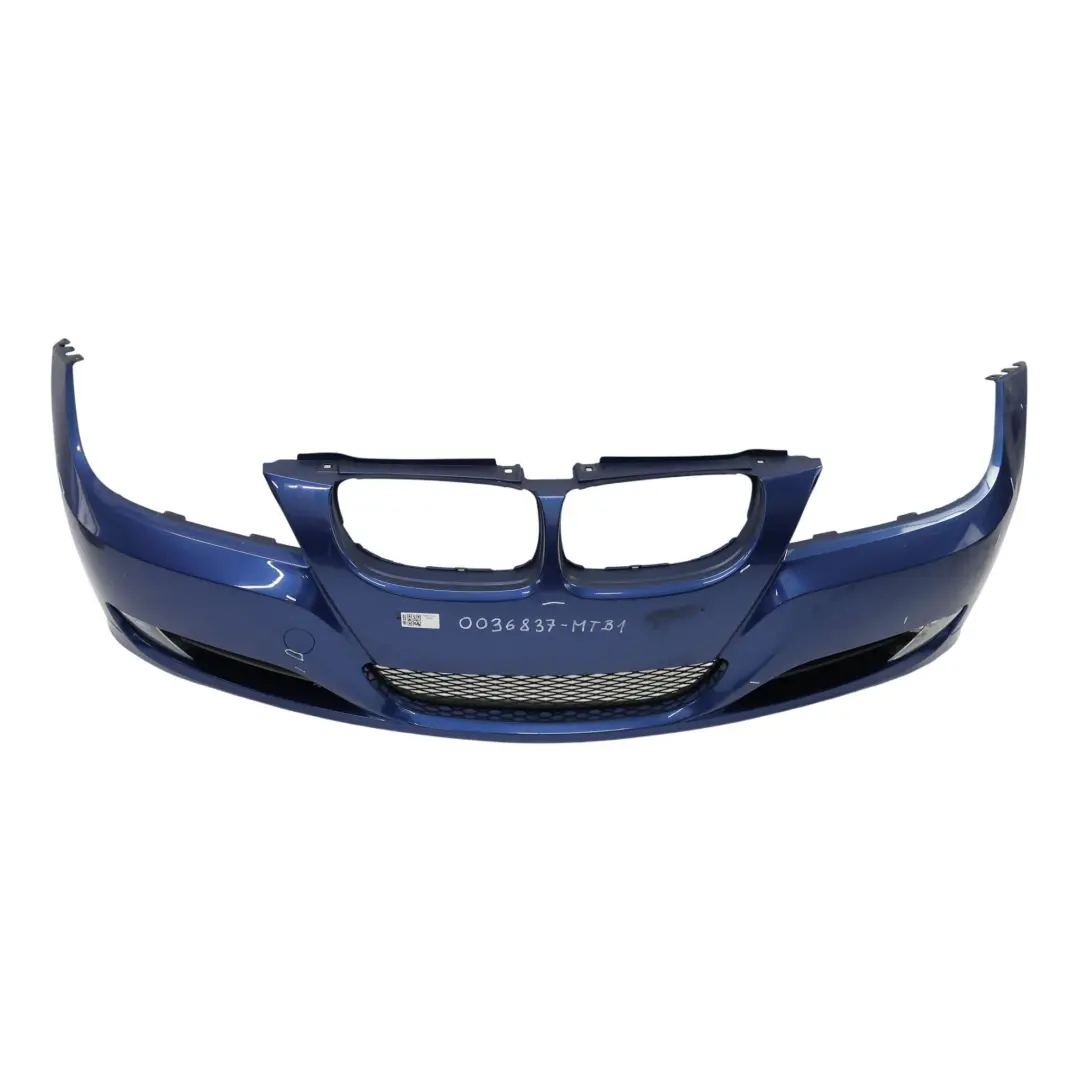 Front Bumper BMW E90 E91 LCI Trim Panel Covering Montegoblau Metallic - A51 to with Part number 0036837 Front Bumper BMW E90 E91 LCI Trim Panel Covering Montegoblau Metallic - A51 - SKU 0036837-MTB1 - Part number 0036837