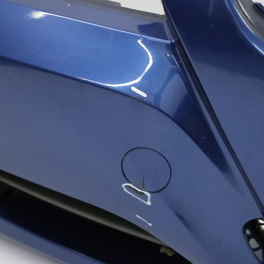 Front Bumper BMW E90 E91 LCI Trim Panel Covering Montegoblau Metallic - A51 to with Part number 0036837 Front Bumper BMW E90 E91 LCI Trim Panel Covering Montegoblau Metallic - A51 - SKU 0036837-MTB1 - Part number 0036837