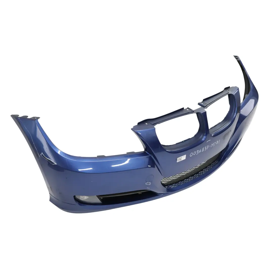 Front Bumper BMW E90 E91 LCI Trim Panel Covering Montegoblau Metallic - A51 to with Part number 0036837 Front Bumper BMW E90 E91 LCI Trim Panel Covering Montegoblau Metallic - A51 - SKU 0036837-MTB1 - Part number 0036837