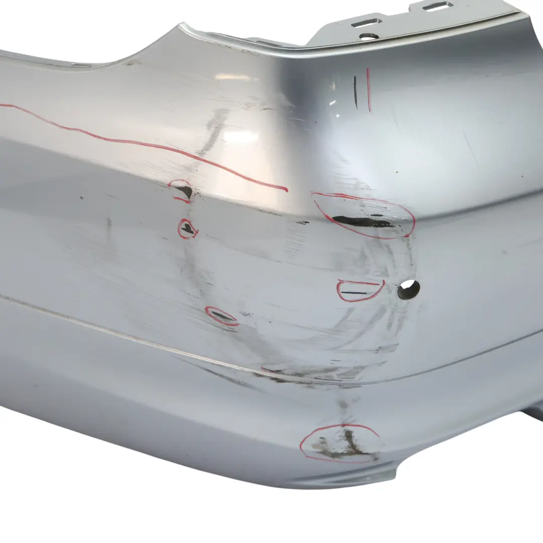BMW E90 LCI Rear Bumper Trim Panel Bluewater Blue Metallic - 896 - SKU 0036874-WB - Part number 0036874