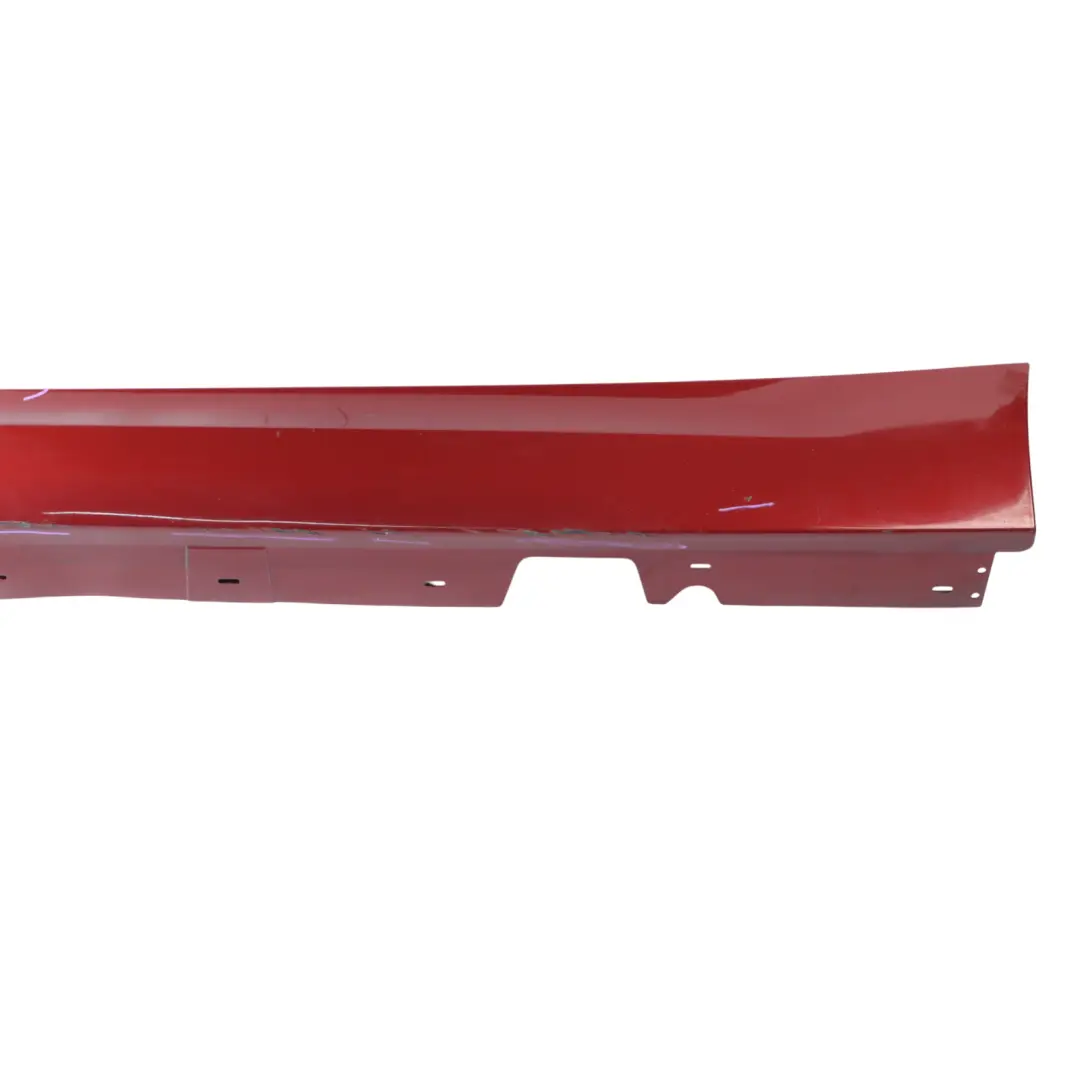 BMW E90 E91 LCI Cover Sill Strip Side Skirt Left N/S Vermilionrot Red - A82 - SKU 0037059-VER - Part number 0037059