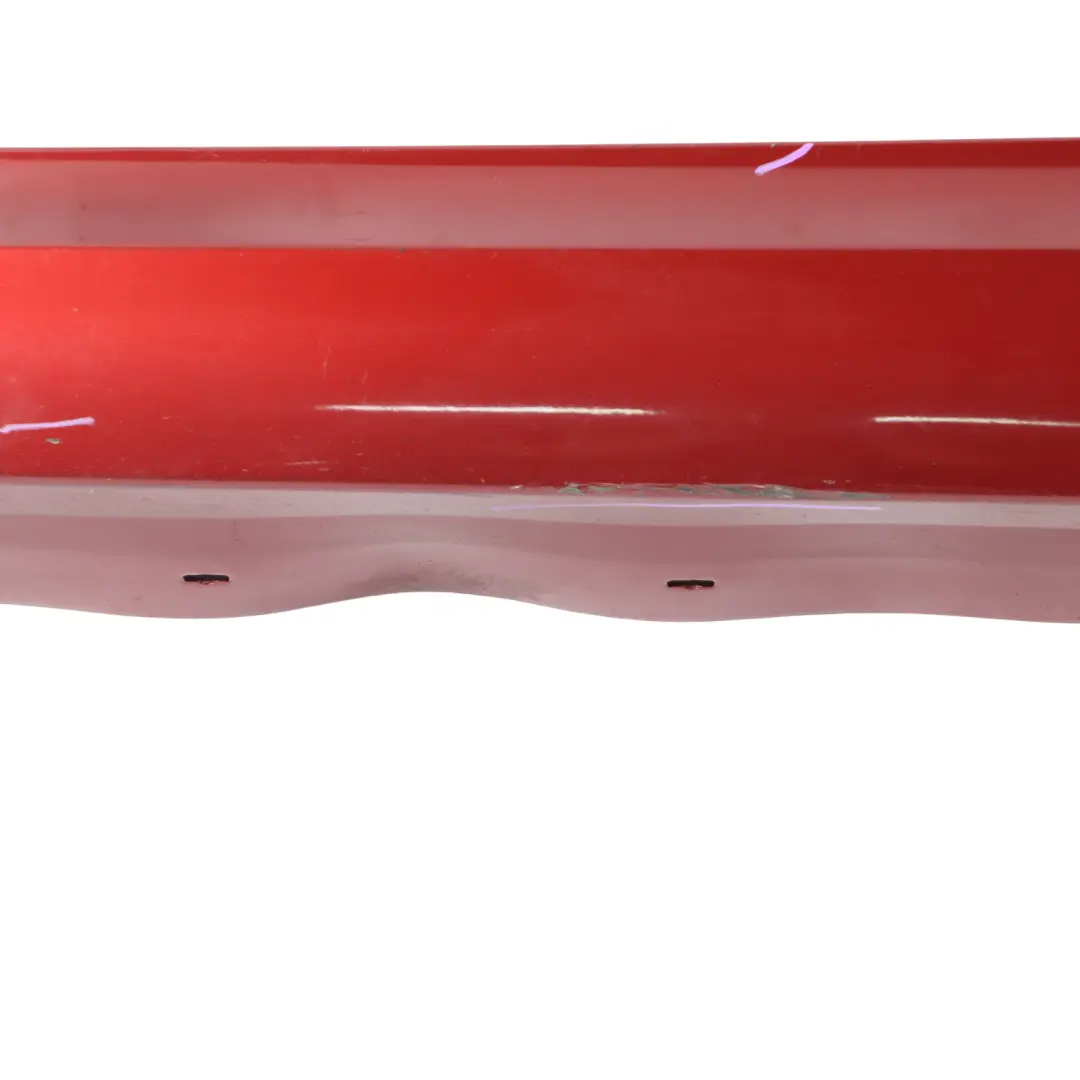 Sill Strip Side Skirt Left N/S Vermilionrot Red - A82 to BMW E90 E91 LCI Cover with Part number 0037059 BMW E90 E91 LCI Cover Sill Strip Side Skirt Left N/S Vermilionrot Red - A82 - SKU 0037059-VER - Part number 0037059