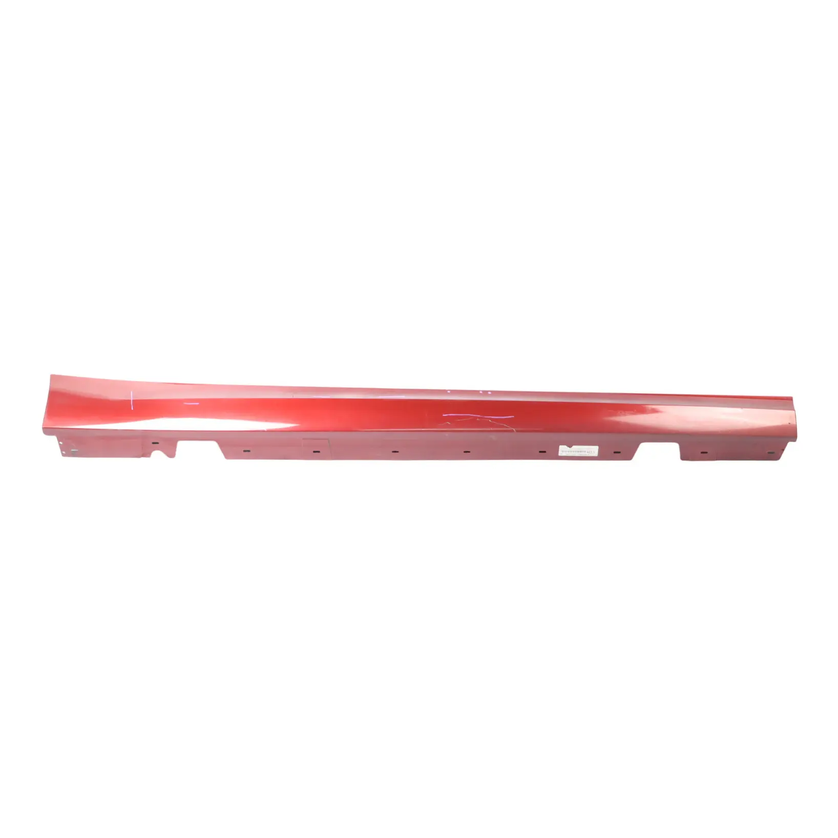 Side Skirt BMW E90 E91 LCI Sill Strip Right O/S Vermilionrot Red Metallic - A82